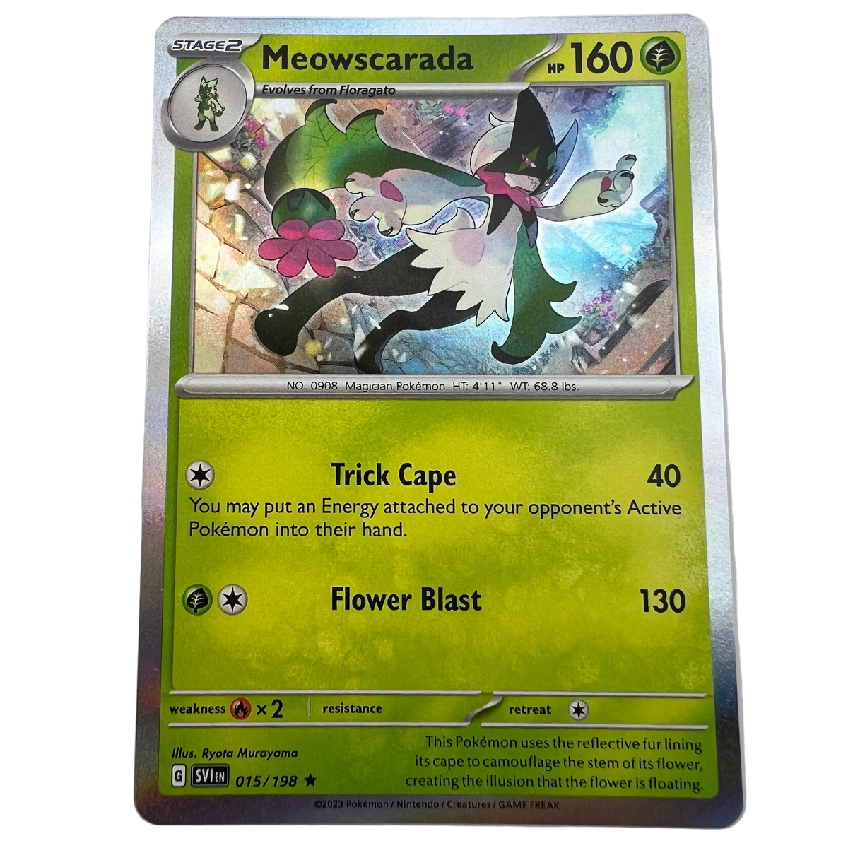 Meowscarada [Holo] #15 Scarlet & Violet
