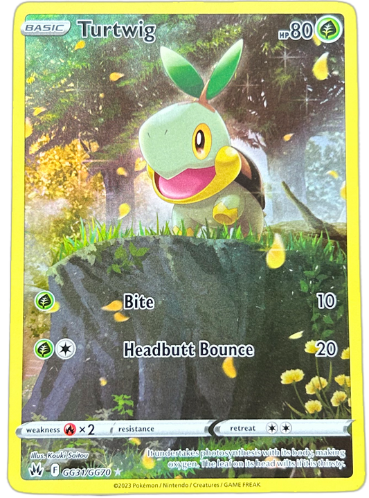 Turtwig #GG31 Crown Zenith.