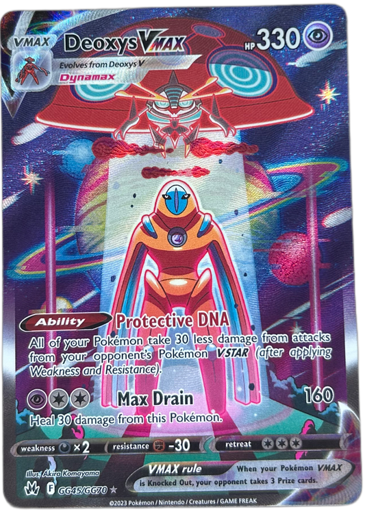 Deoxys VMAX #GG45 Crown Zenith