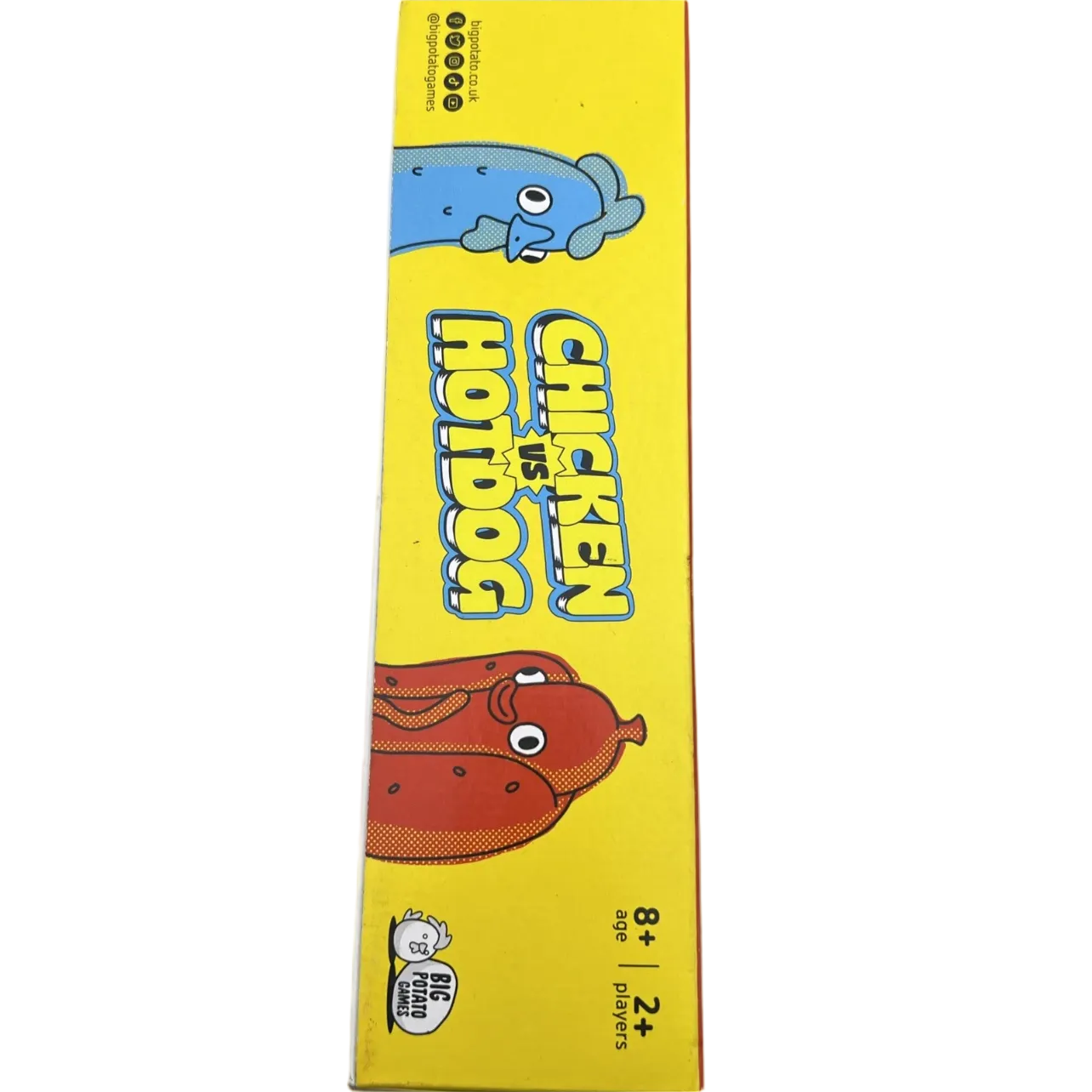 Chicken vs Hotdog Action Party Game Family Game 2+ Players Brand New & Sealed