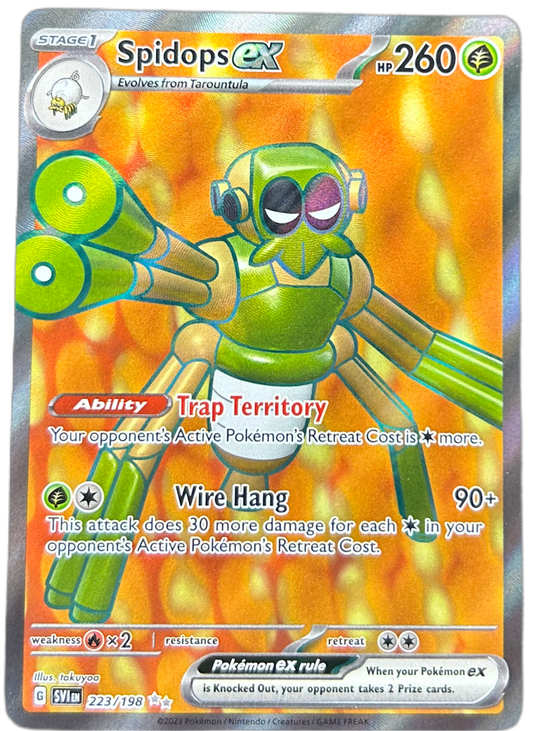 Spidops Ex #223 Scarlet & Violet.