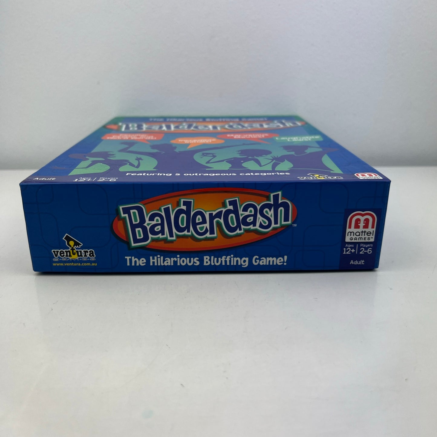 Balderdash The Hilarious Bluffing Game 2015 Mattel Ventura Games Board Game