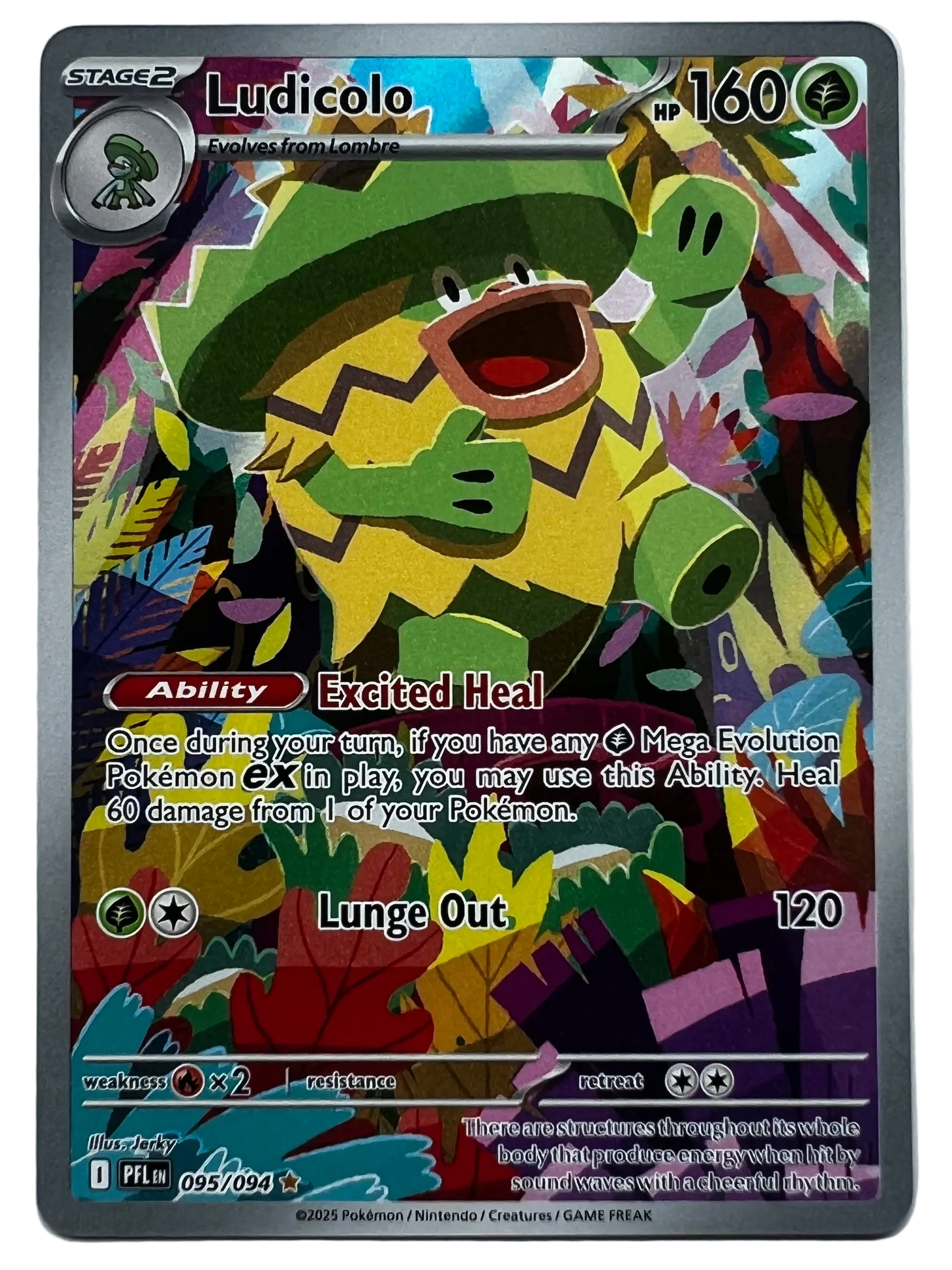 Ludicolo #95 Phantasmal Flames