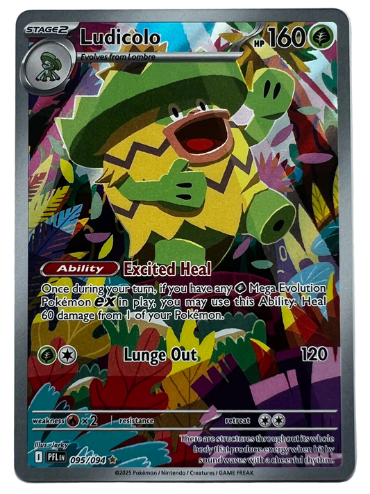 Ludicolo #95 Phantasmal Flames