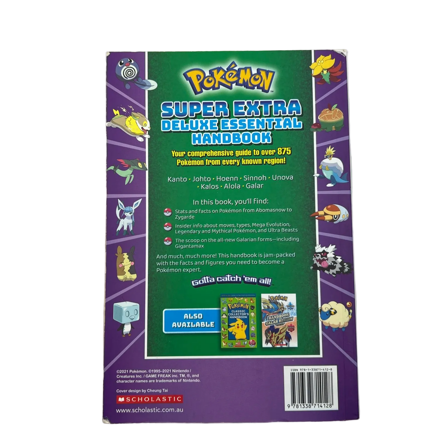 Pokémon Super Extra Deluxe Essential Handbook Paperback Book