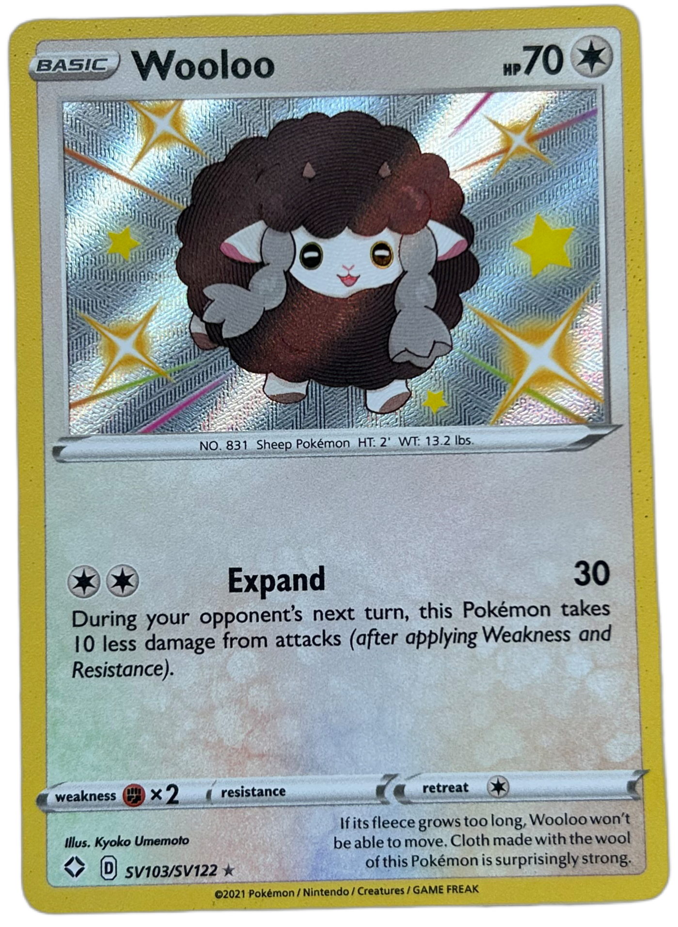 Wooloo #SV103 Shining Fates