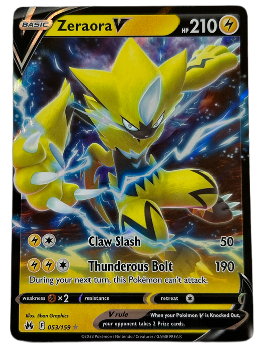 Zeraora V #53 Chilling Reign