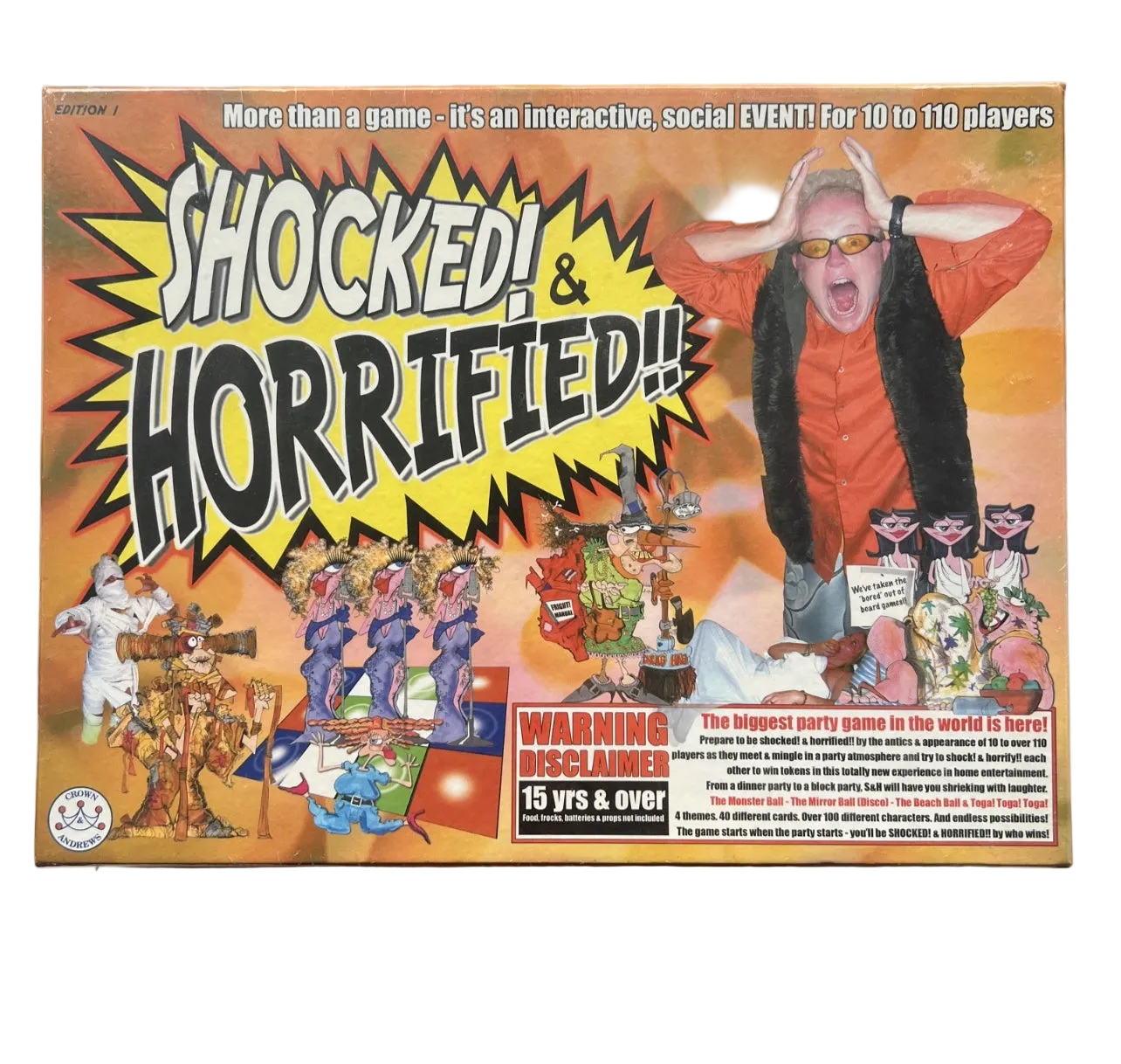 Shocked! & Horrified!! – Interactive Social Event Party Board Game