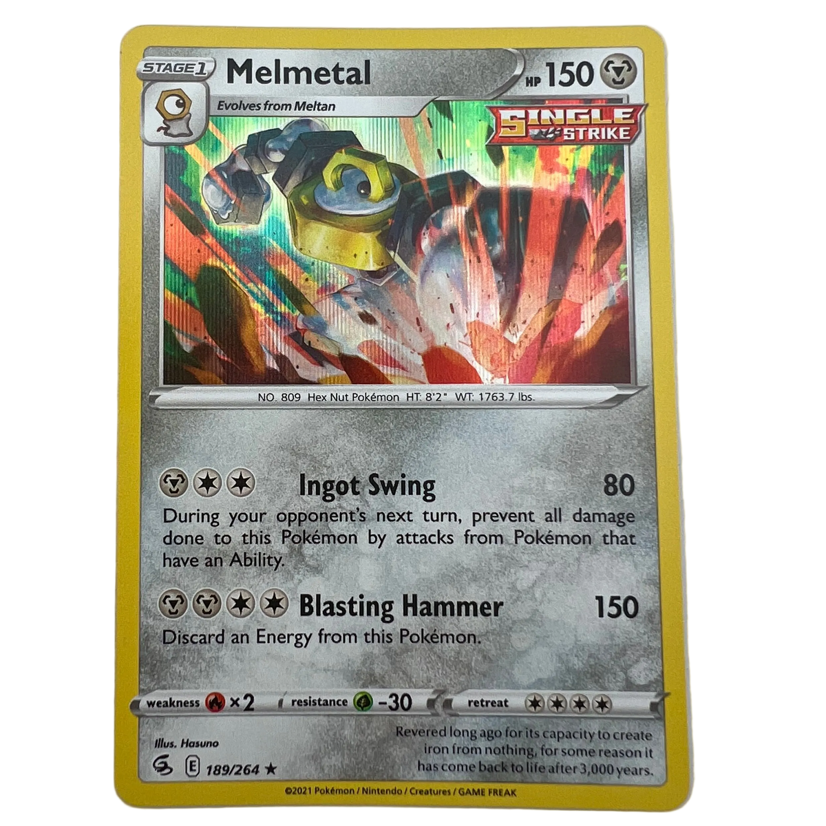 Melmetal #189 Fusion Strike