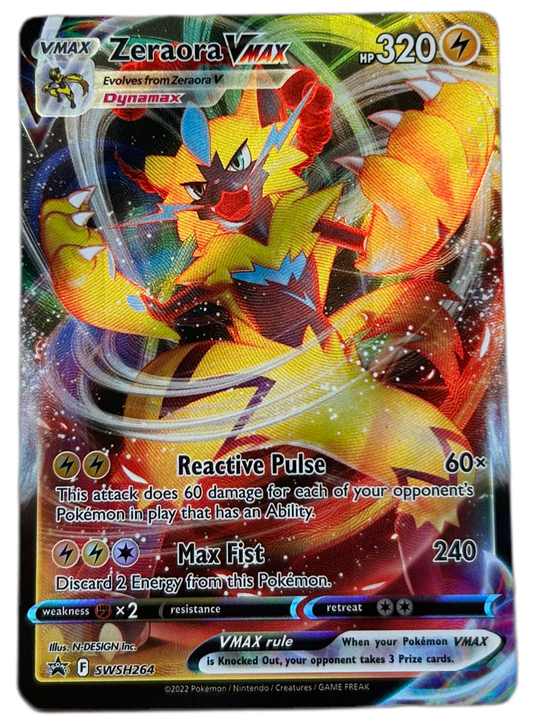 Zeraora VMAX #SWSH264 Promo
