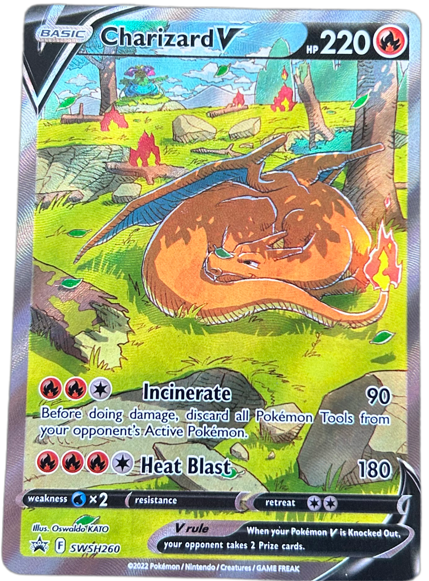 Charizard V #SWSH260 Pokemon Promo