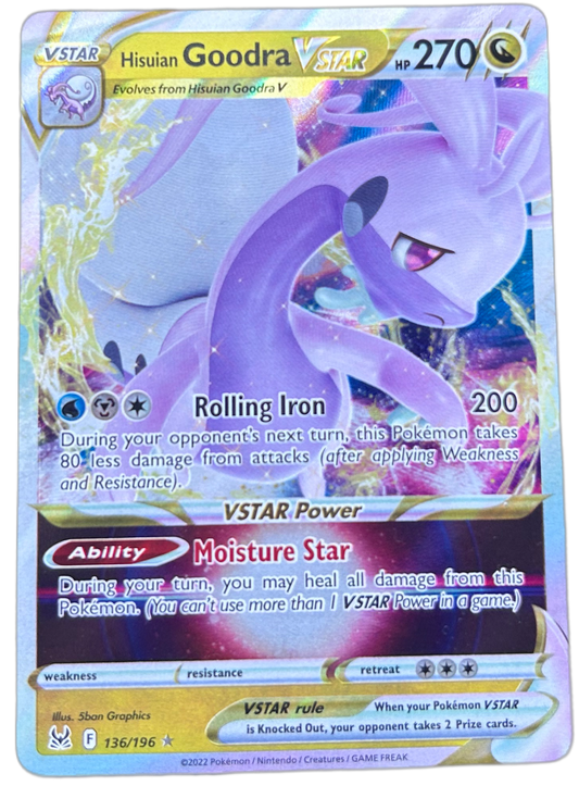 Hisuian Goodra VSTAR #136 Lost Origin