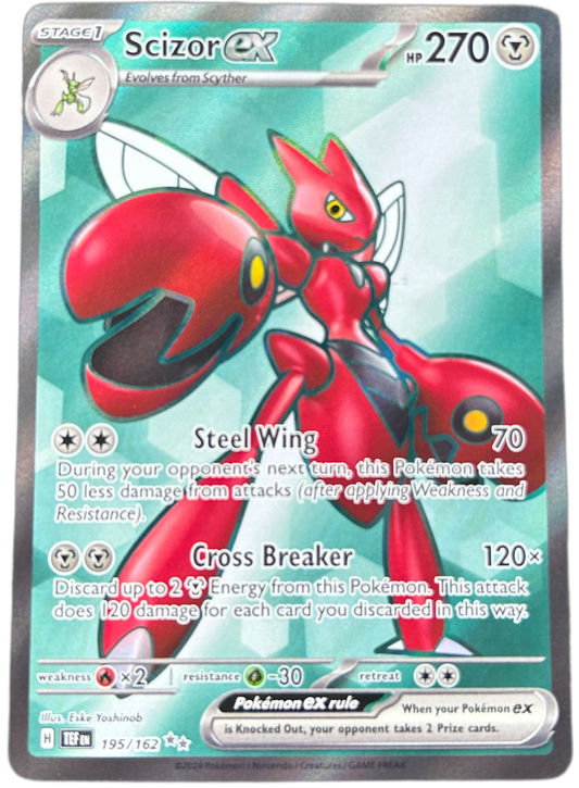 Scizor Ex #195 Temporal Forces.