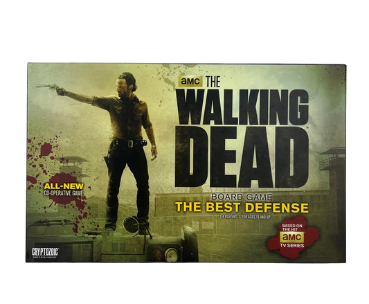 The Walking Dead Board Game The Best Defense AMC Open Box Never Played