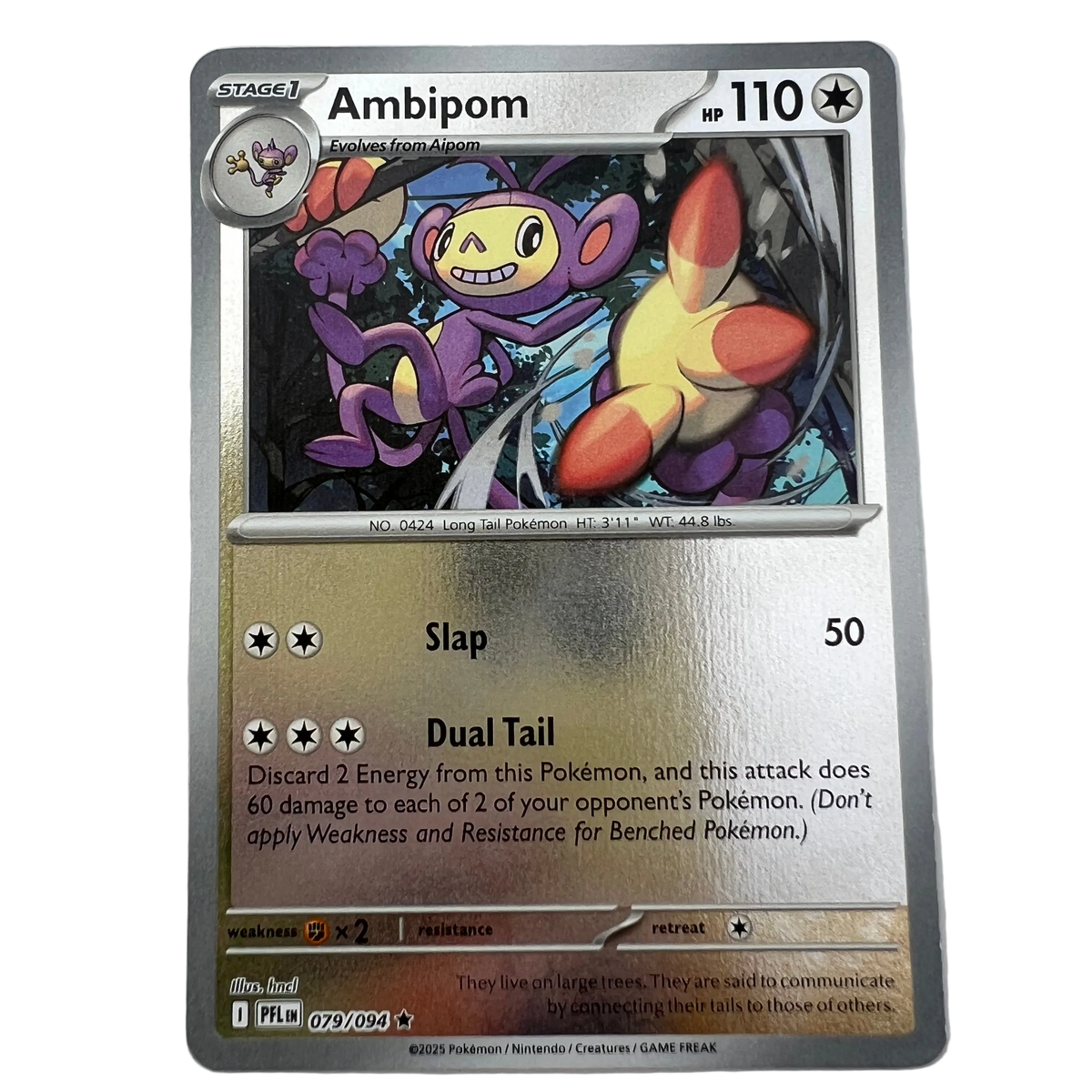 Ambipom [Reverse Holo] #79 Phantasmal Flames