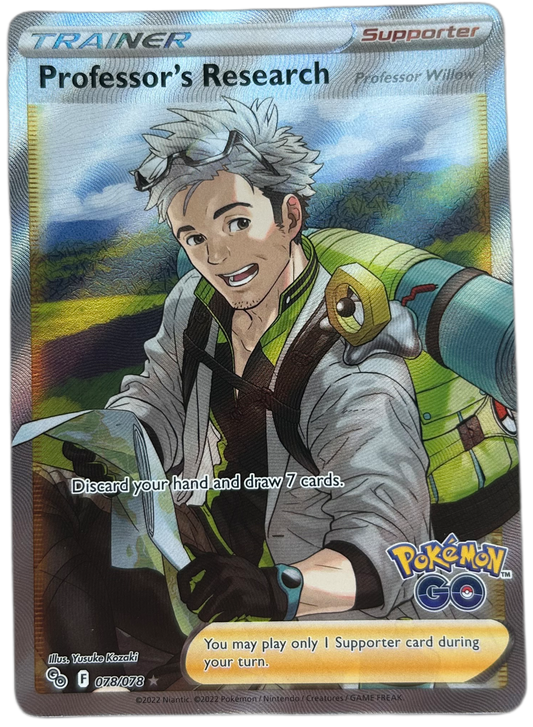 Professor's Research: Professor Willow #78 Pokemon Go