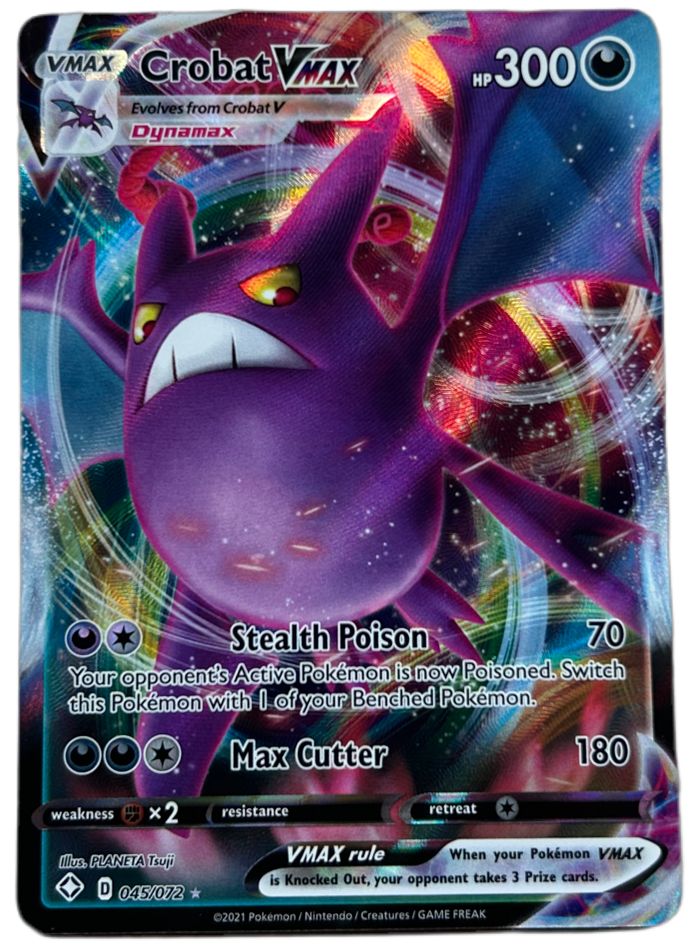 Crobat VMAX #45 Shining Fates