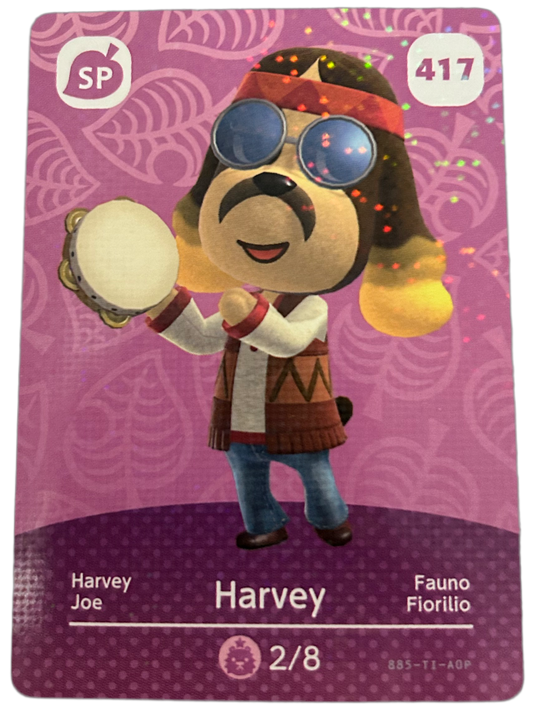 Harvey 417 Animal Crossing Amiibo Card Series 5