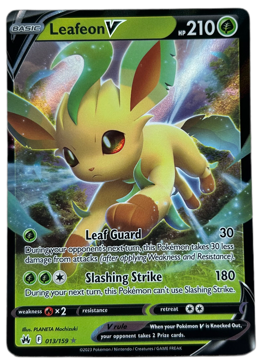 Leafeon V #13 Crown Zenith