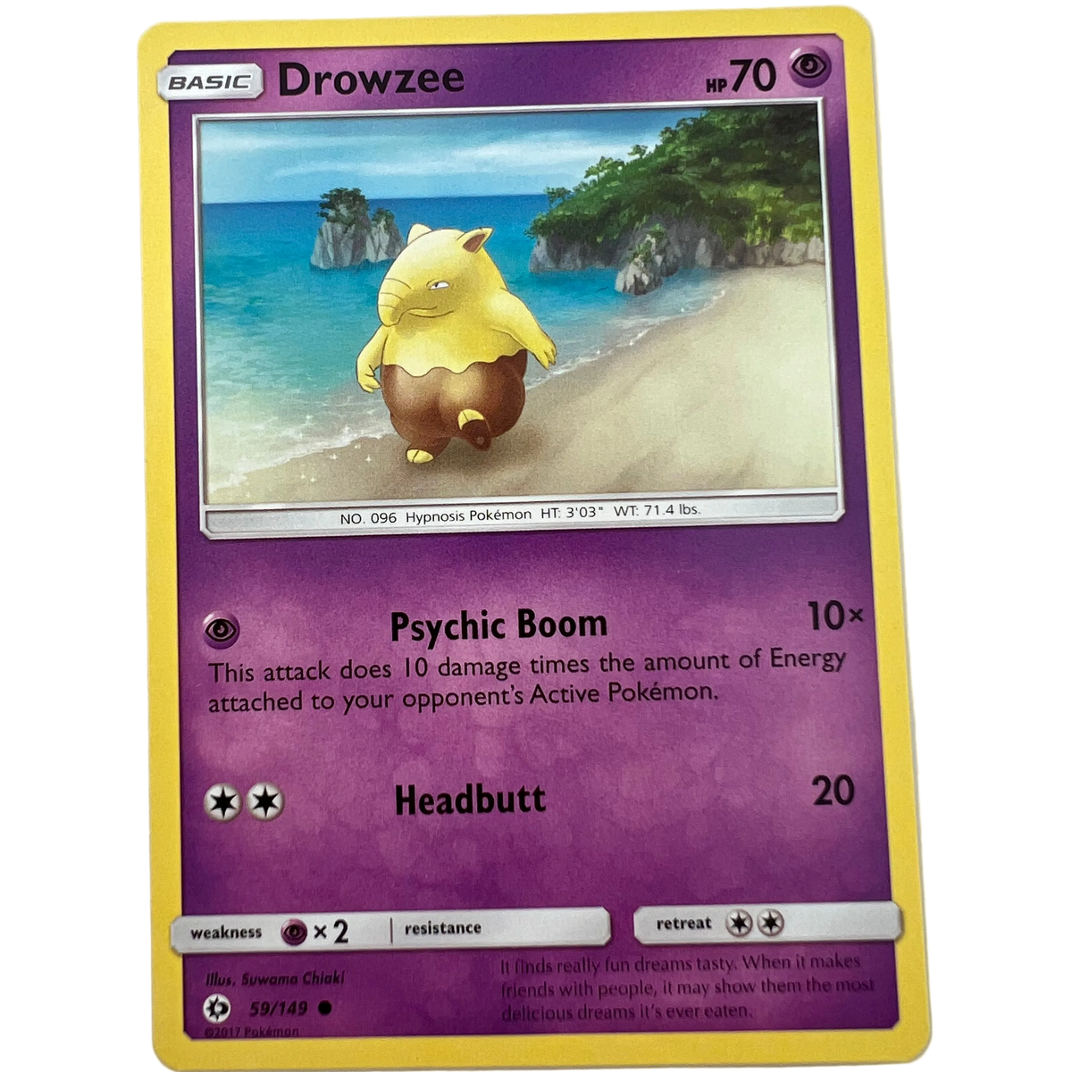 Drowzee #59 Sun & Moon