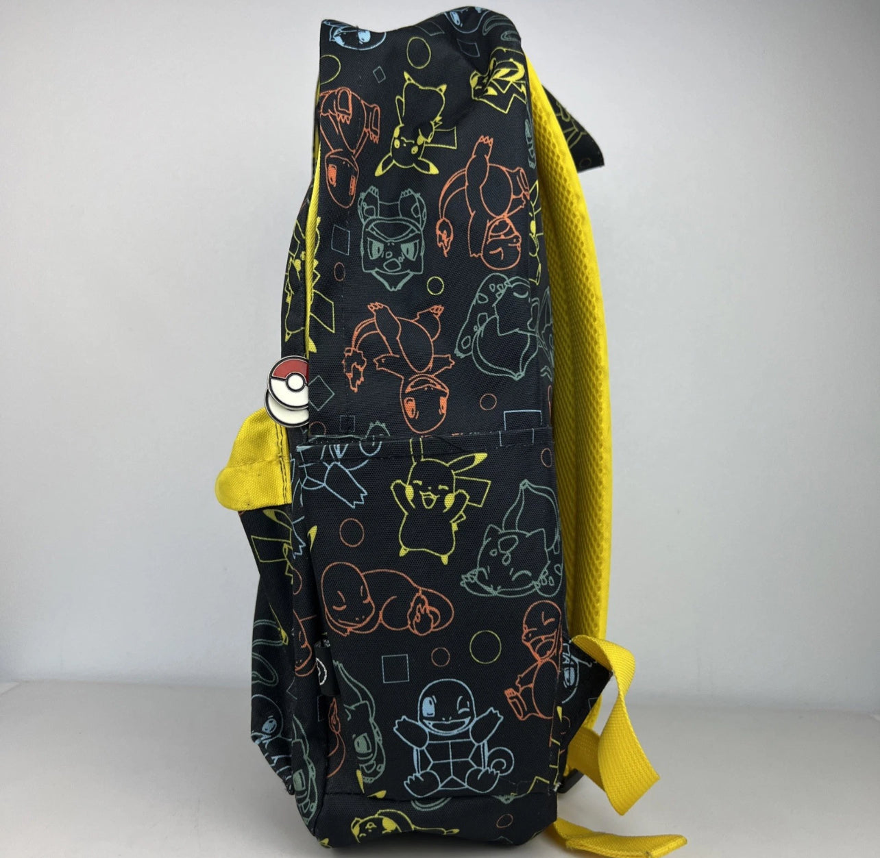 Pokemon EB Games Pikachu Charmander Squirtle Bulbasaur Backpack
