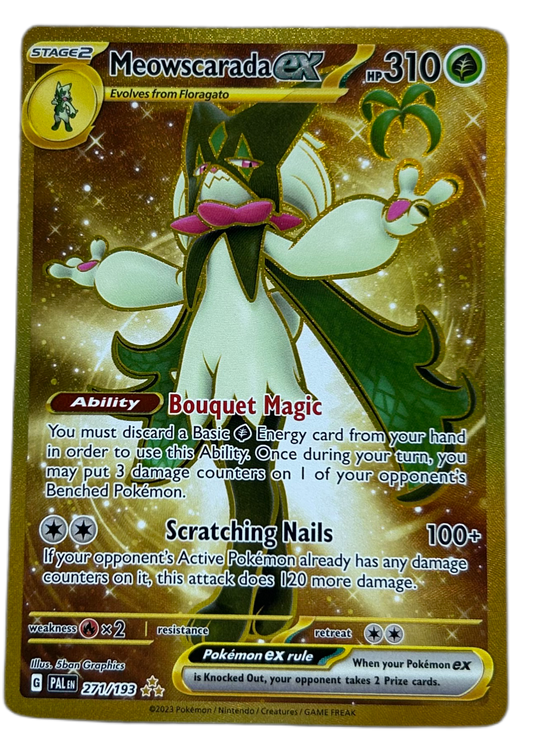 Meowscarada Ex #271 Paldea Evolved