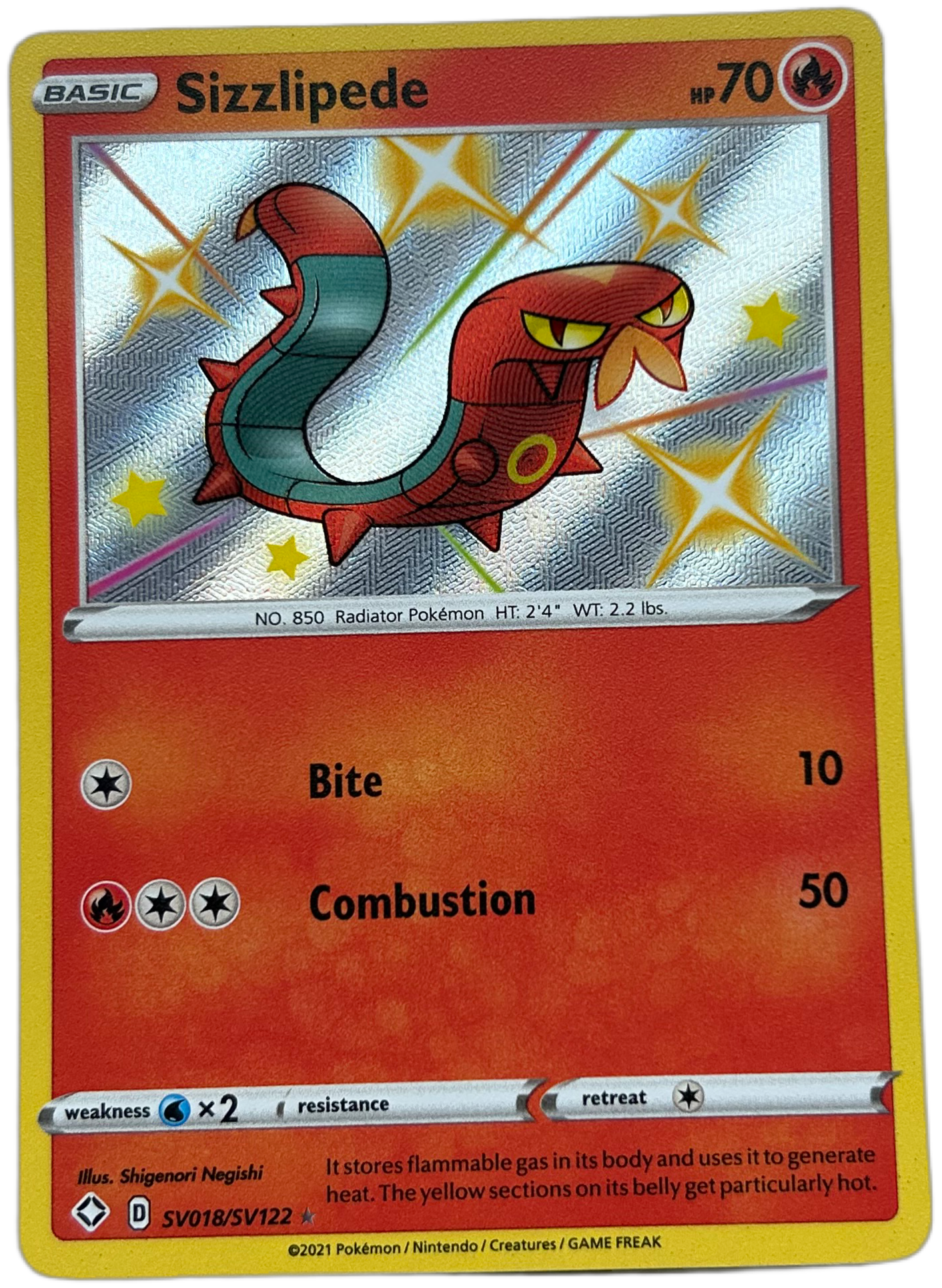 Sizzlipede #SV018 Shining Fates