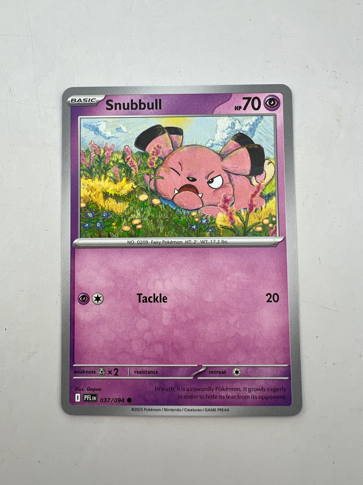 Snubbull #37 Phantasmal Flames