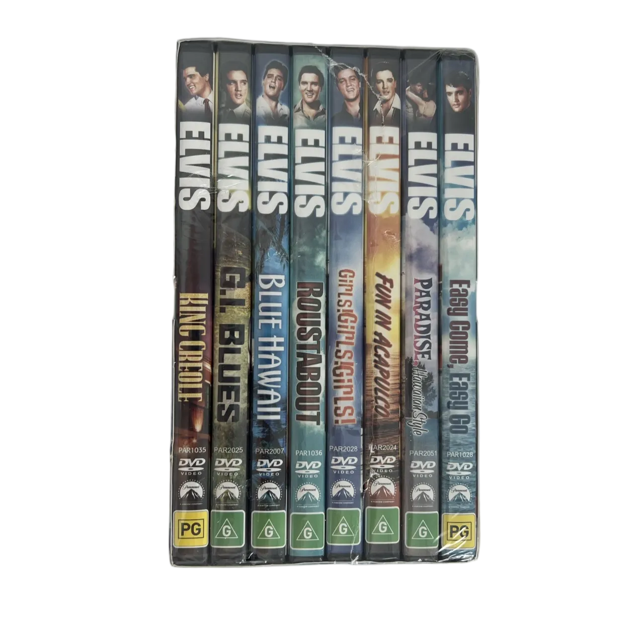 Lights Camera Elvis 8 Classic Film Collection Collector's DVD Set New & Sealed