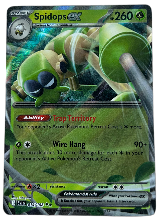 Spidops ex #19 Scarlet & Violet
