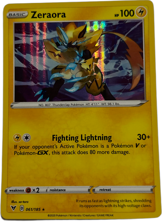 Zeraora #61 Vivid Voltage