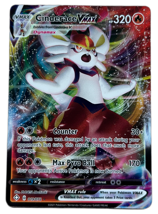 Cinderace VMAX #19 Shining Fates