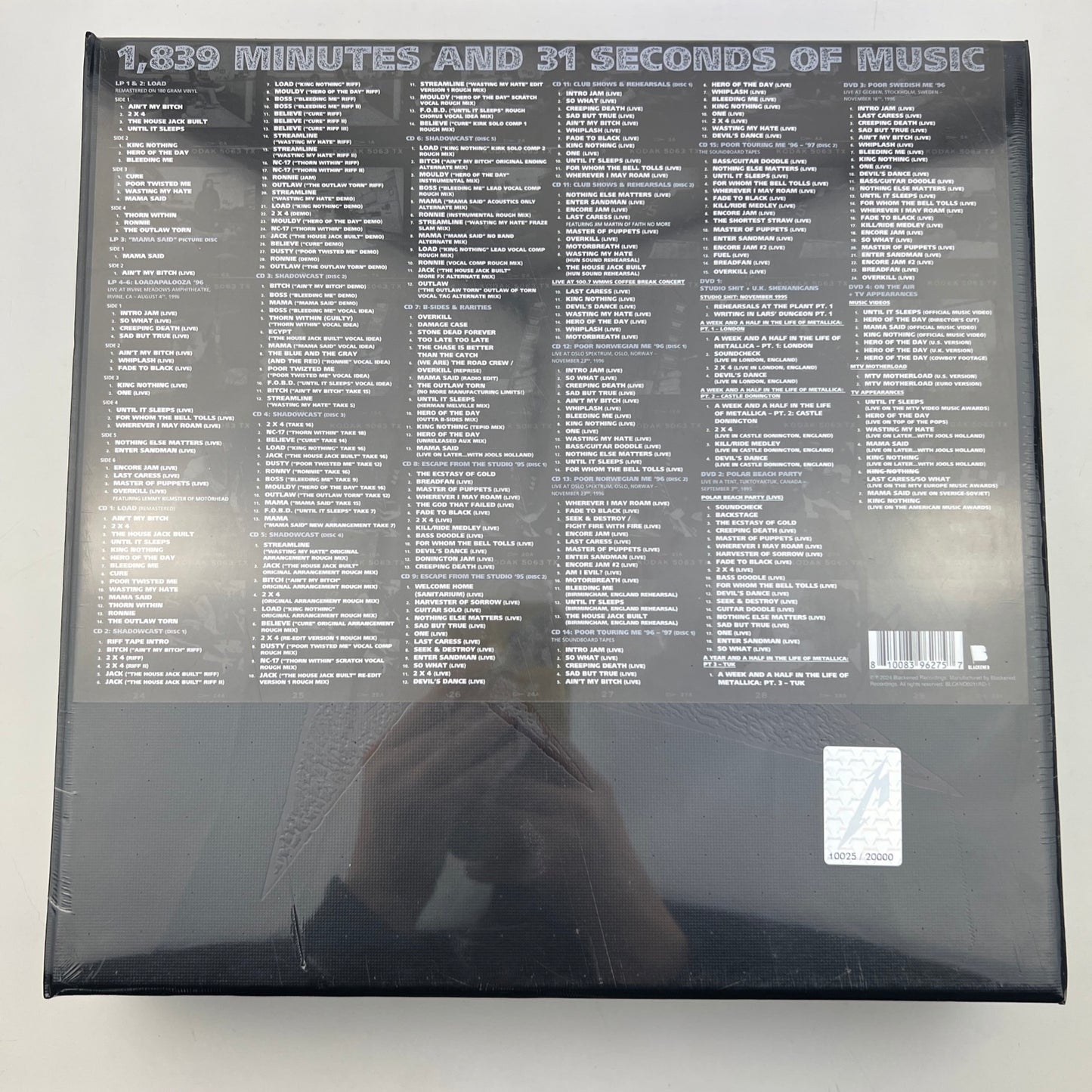 Metallica Load Deluxe Box Set Vinyl LP + CD Ltd Ed New Sealed 1996