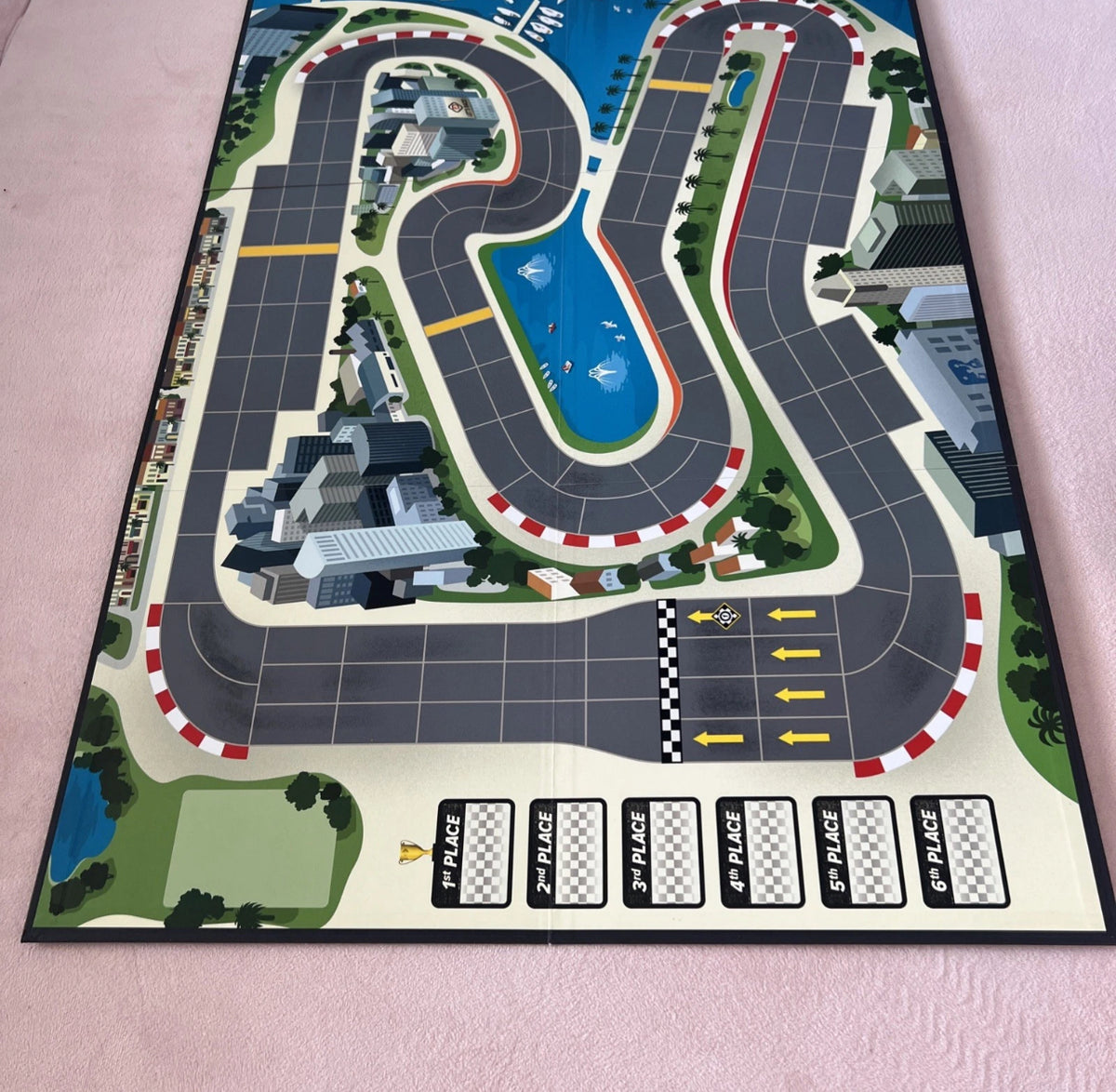 Downforce Betting & Auto Racing Board Game Wolfgang Kramer Complete