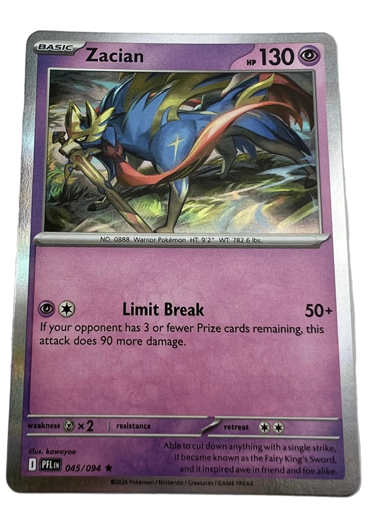 Zacian [Holo] #45 Phantasmal Flames