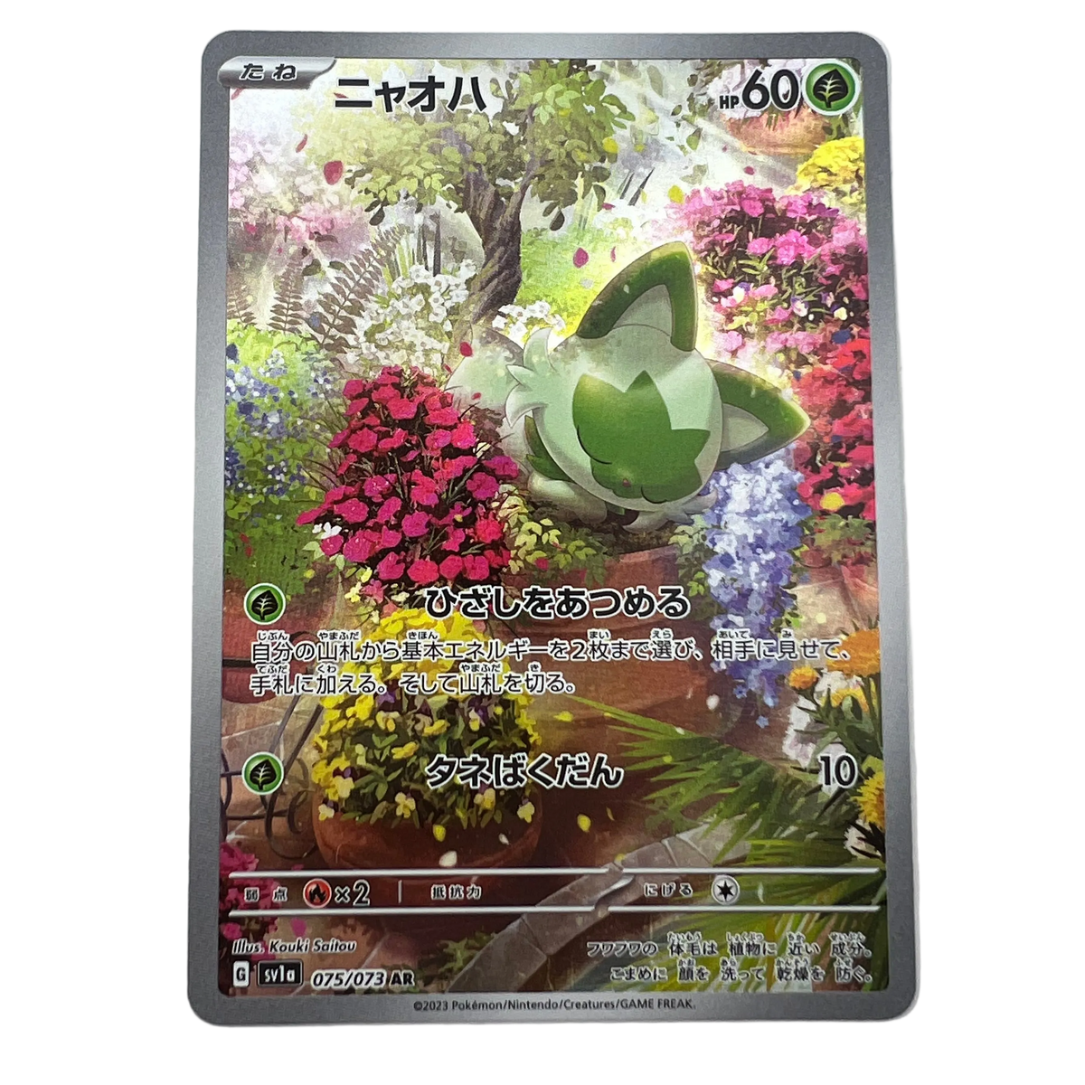 Sprigatito #75 Japanese Triplet Beat