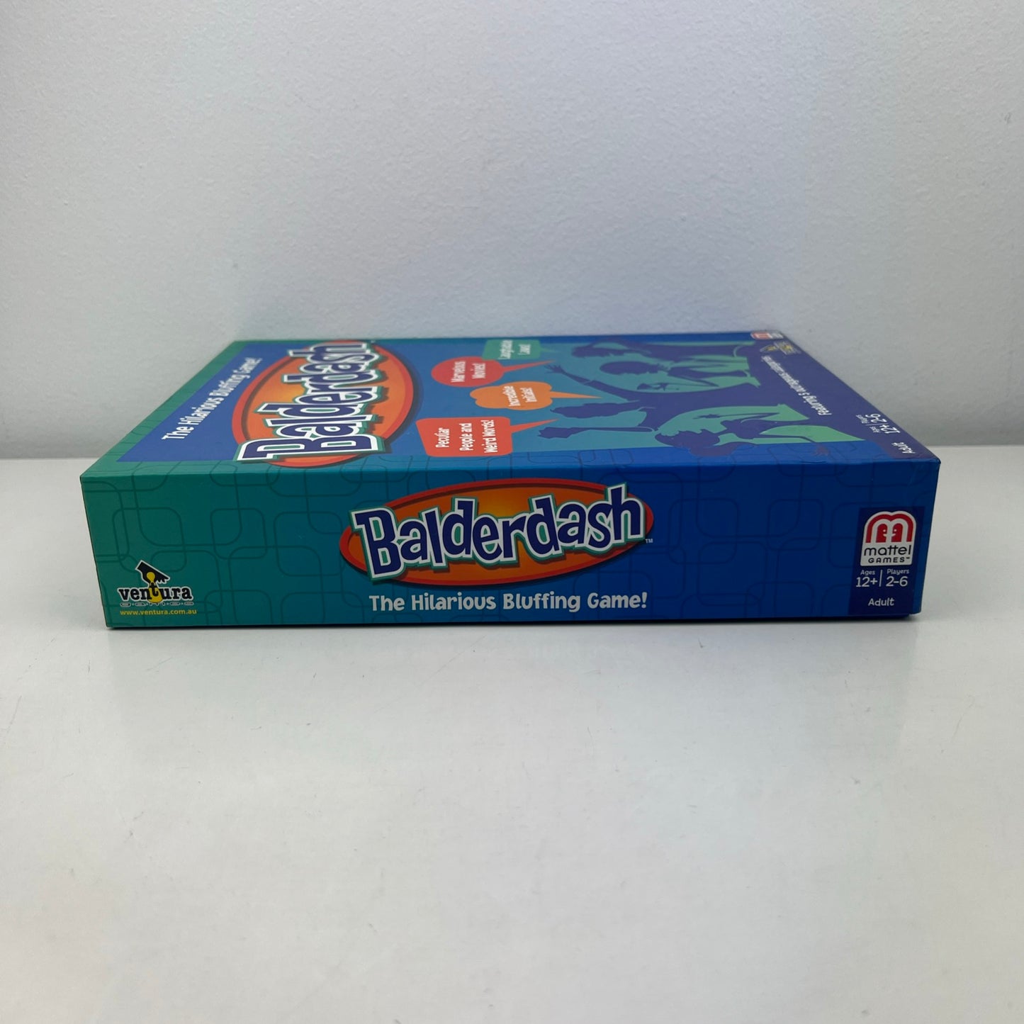 Balderdash The Hilarious Bluffing Game 2015 Mattel Ventura Games Board Game