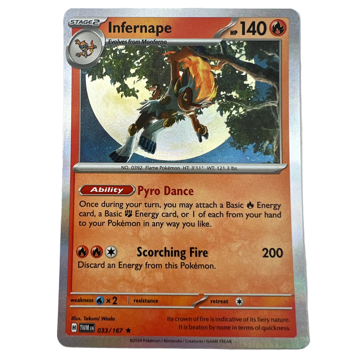 Infernape #33 Twilight Masquerade