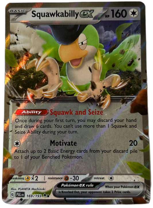 Squawkabilly EX #169 Paldea Evolved
