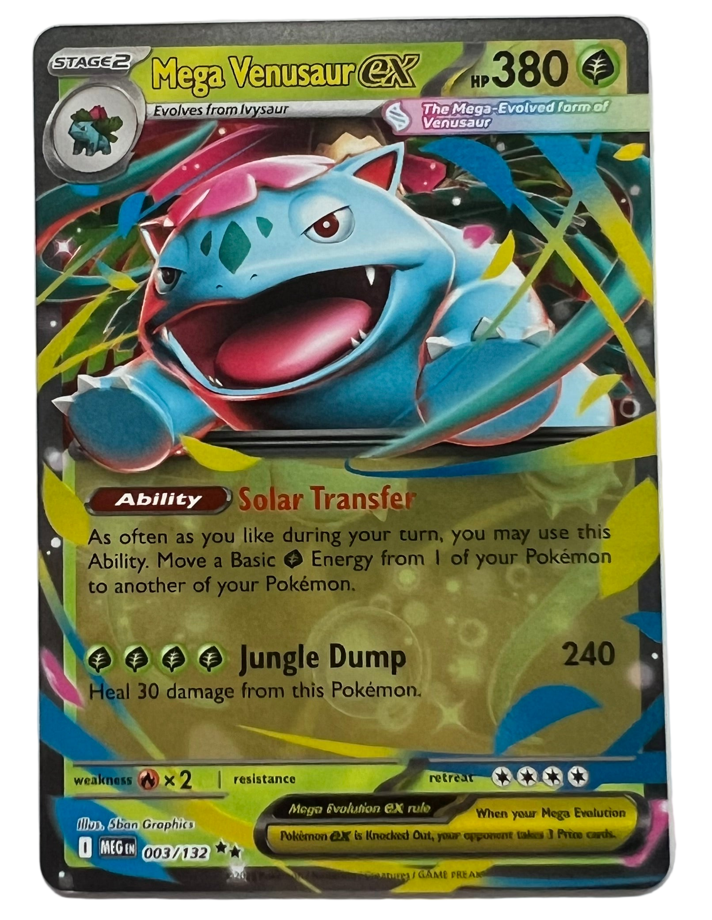 Mega Venusaur Ex #3 Mega Evolution