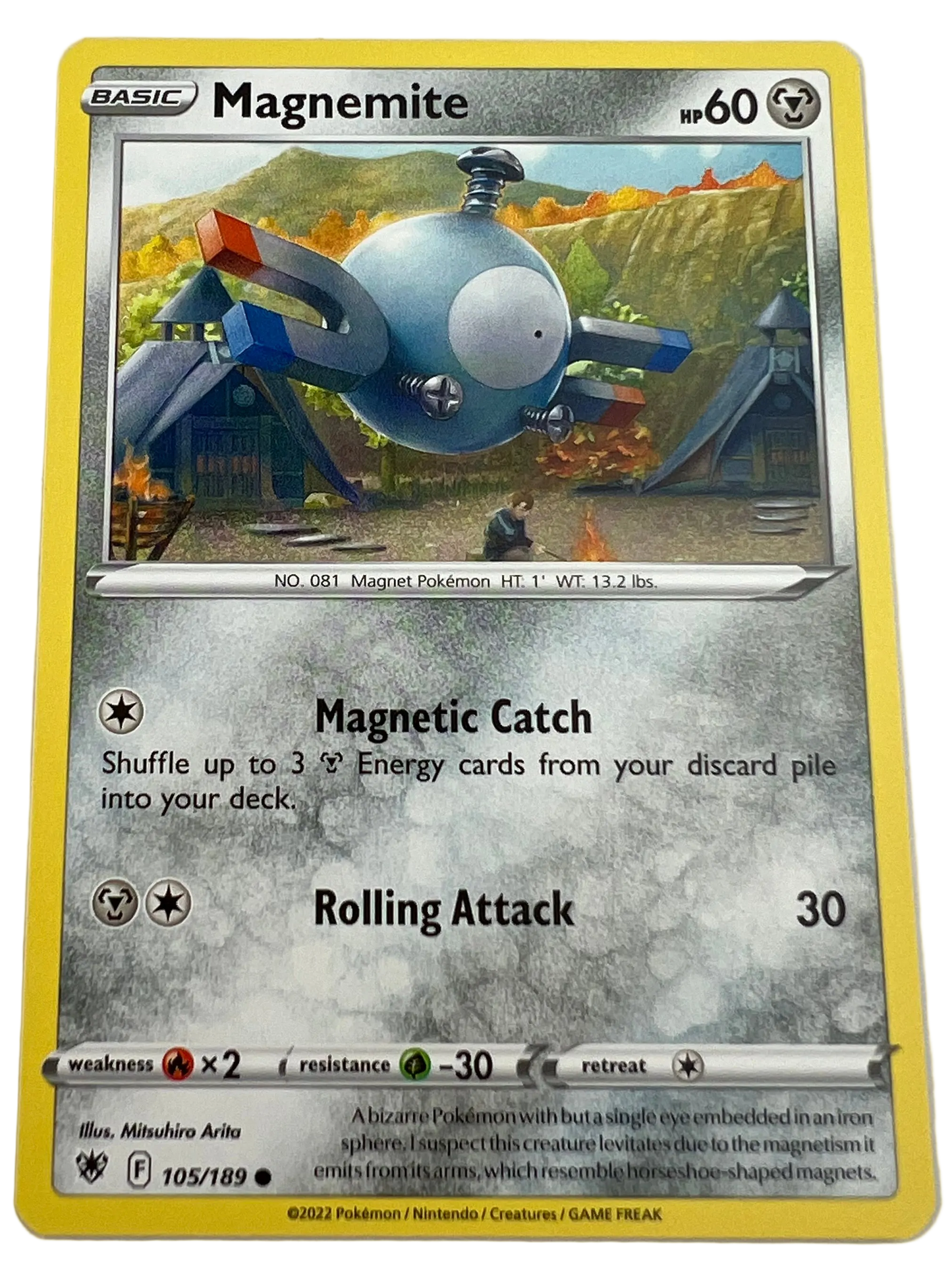 Magnemite #105 Pokemon Astral Radiance