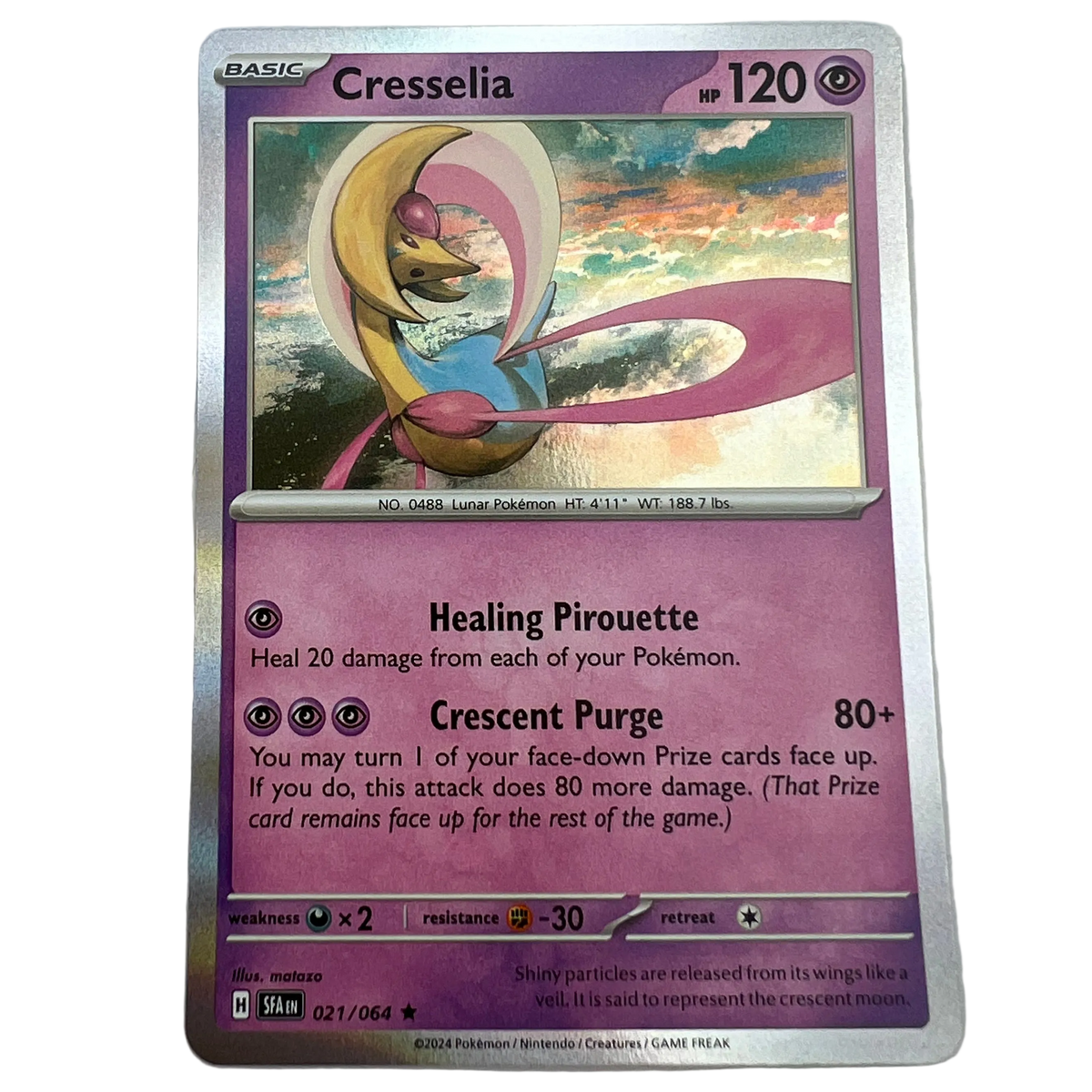 Cresselia #21 [Holo] Shrouded Fable