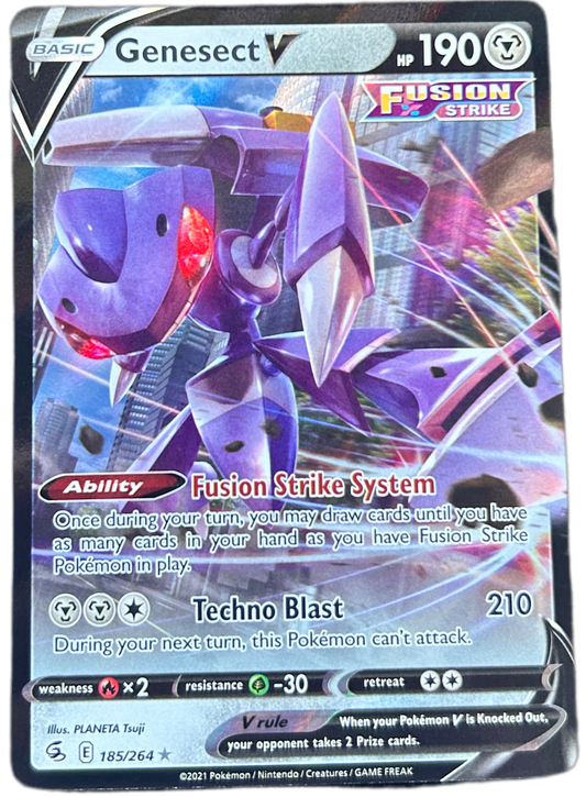 Genesect V #185 [HOLO] Fusion Strike