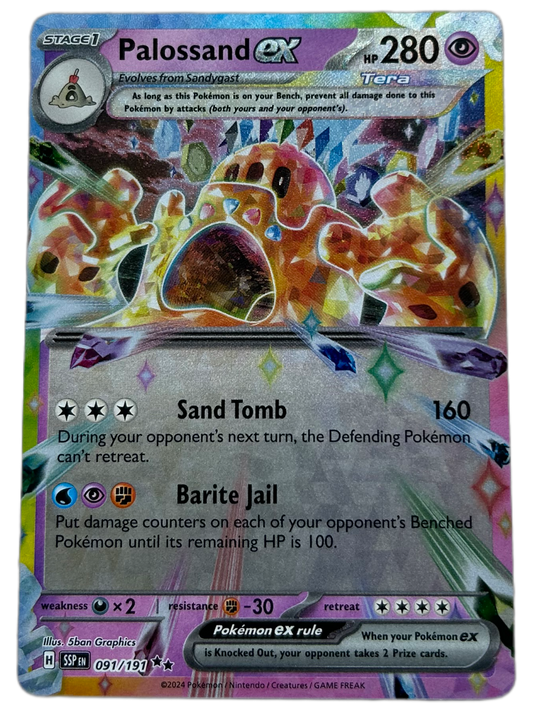 Palossand Ex #91 Surging Sparks