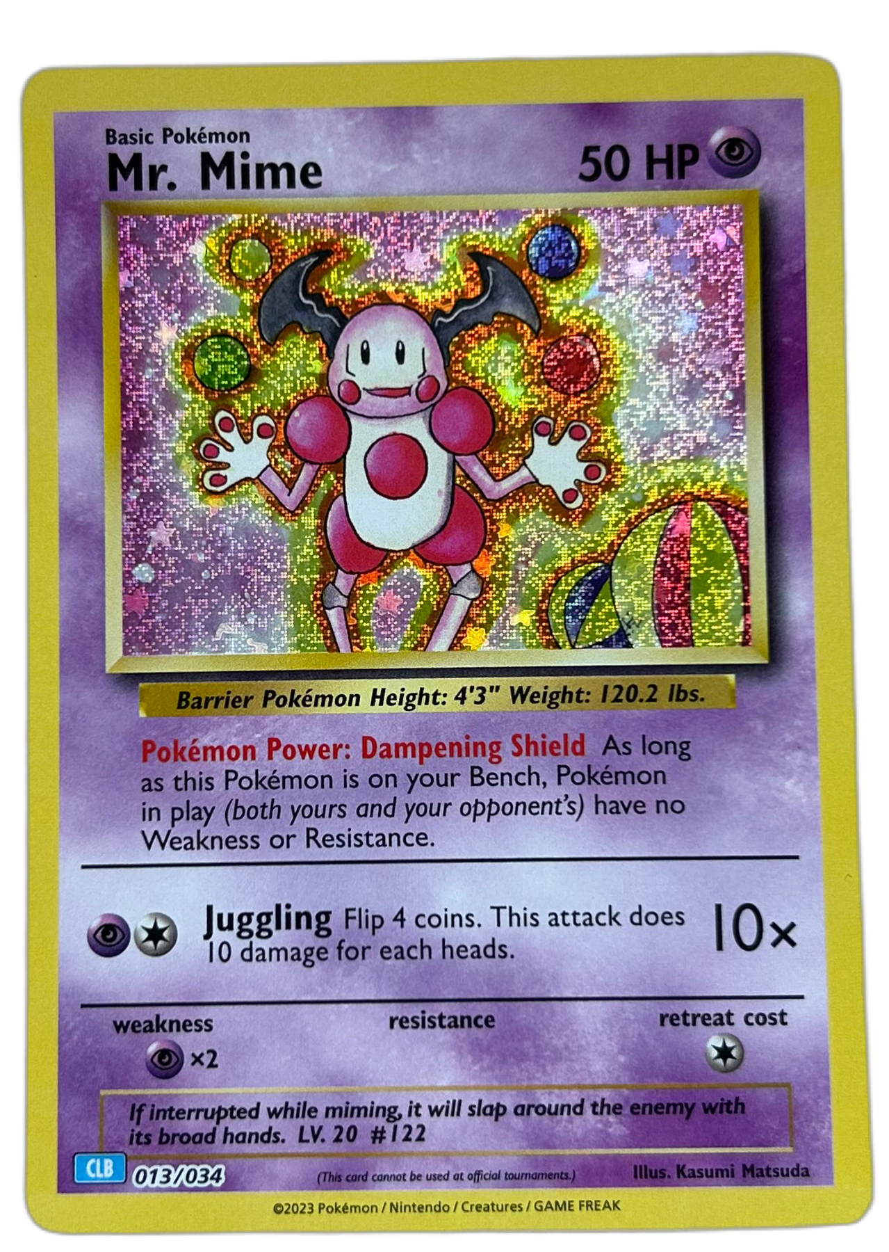 Mr. Mime #13 TCG Classic: Blastoise Deck