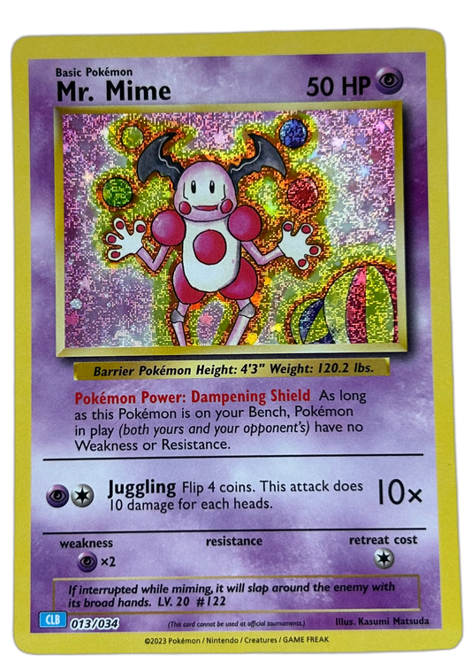 Mr. Mime #13 TCG Classic: Blastoise Deck