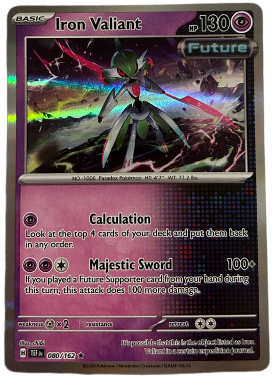 Iron Valiant #80 Holo Temporal Forces
