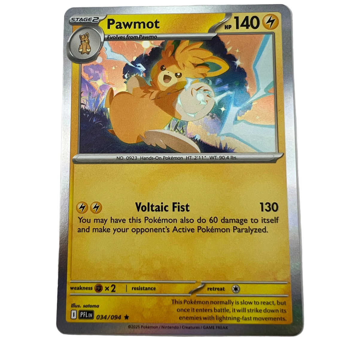 Pawmot #34 Phantasmal Flames