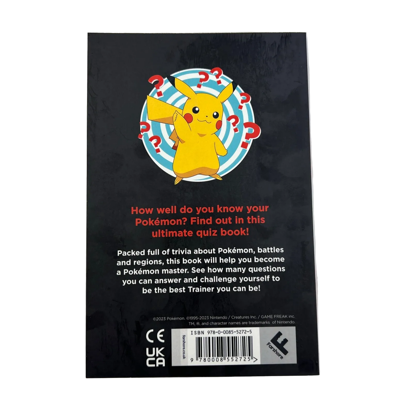Pokémon Trivia Challenge The Ultimate Quiz Paperback Book Pokémon