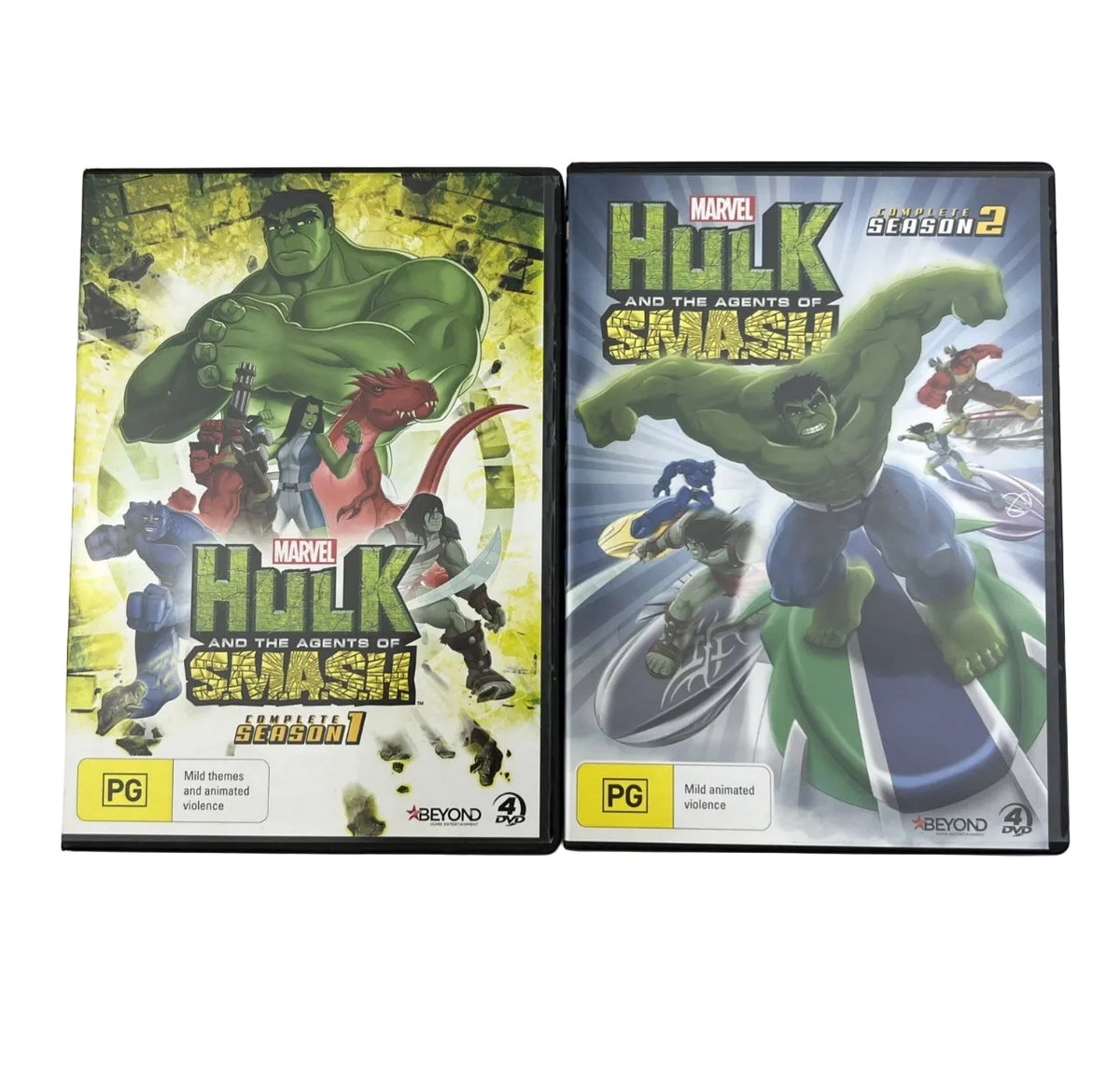Hulk and the Agents of S.M.A.S.H. Seasons 1 & 2 DVD Bundle Region 4 PAL